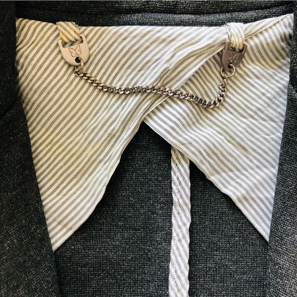 Weekend Max Mara Dark Grey Blazer Jacket - Picture 3 of 12